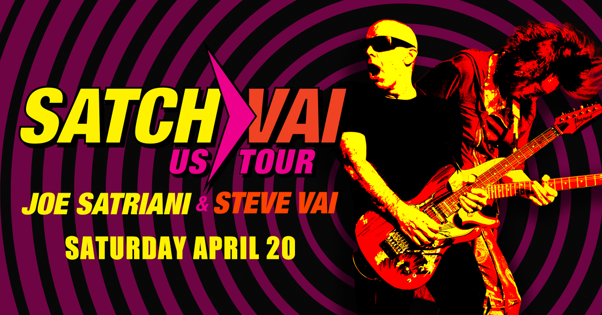 Joe Satriani & Steve Vai The Embassy Theatre