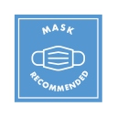 Mask recommended graphic
