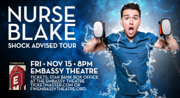 Nurse Blake Brings Shock Advised Tour to the Embassy Theatre on November 15